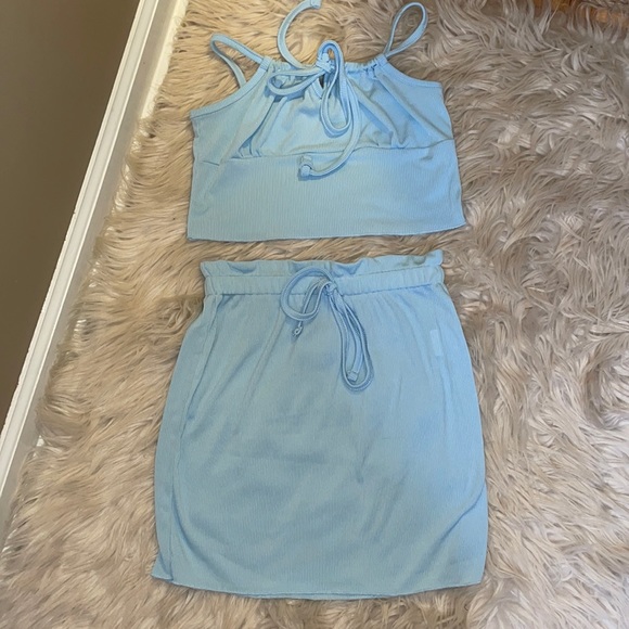 Blue Shein Matching Set - Picture 1 of 7